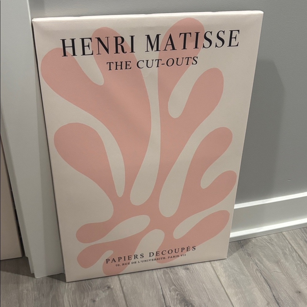 Henri Matisse The Cut-Outs Canvas Art